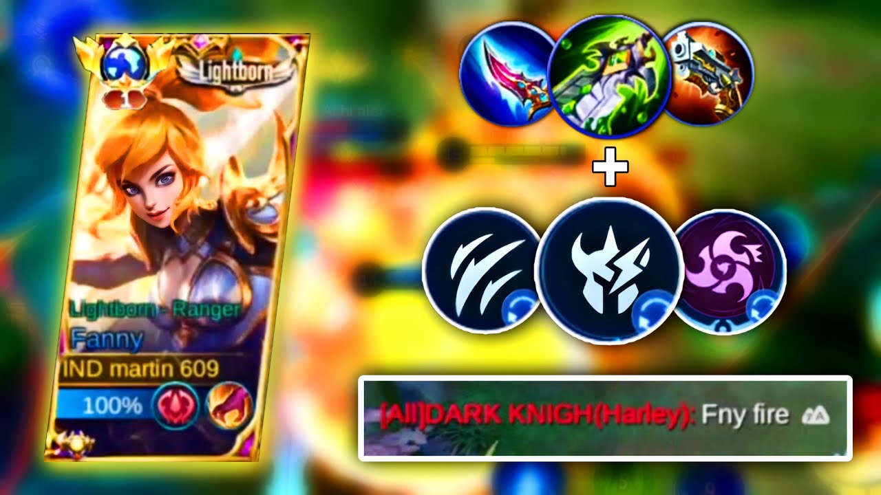 FANNY IS FIRE 🔥| TRY THIS BEST BUILD AND EMBLEM SET 2023 | FANNY MOBILE LEGENDS