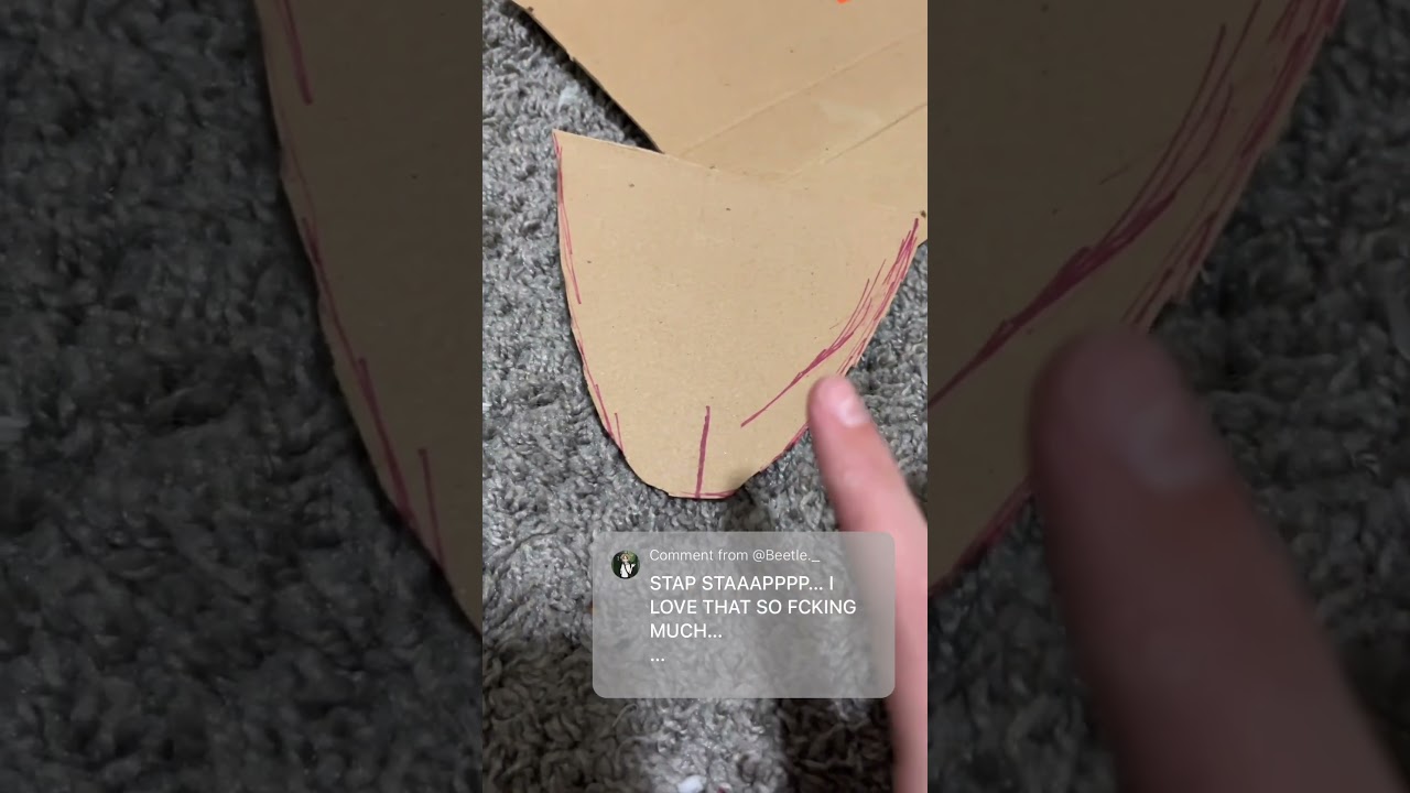 here&rsquo;s a tutorial for the muzzle !!! || #antizoo #quadrobics #therian #crafts #art #shorts