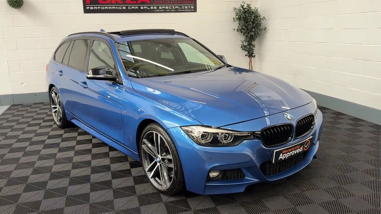 2019 BMW 320I M SPORT SHADOW EDITION TOURING AUTO 184PS, HIGH SPEC, PAN ROOF, FORZA LINE LTD