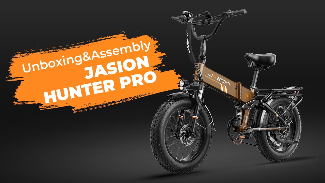 JasionBike® Hunter Pro Assembly Instructions | Your First Supreme Ebike