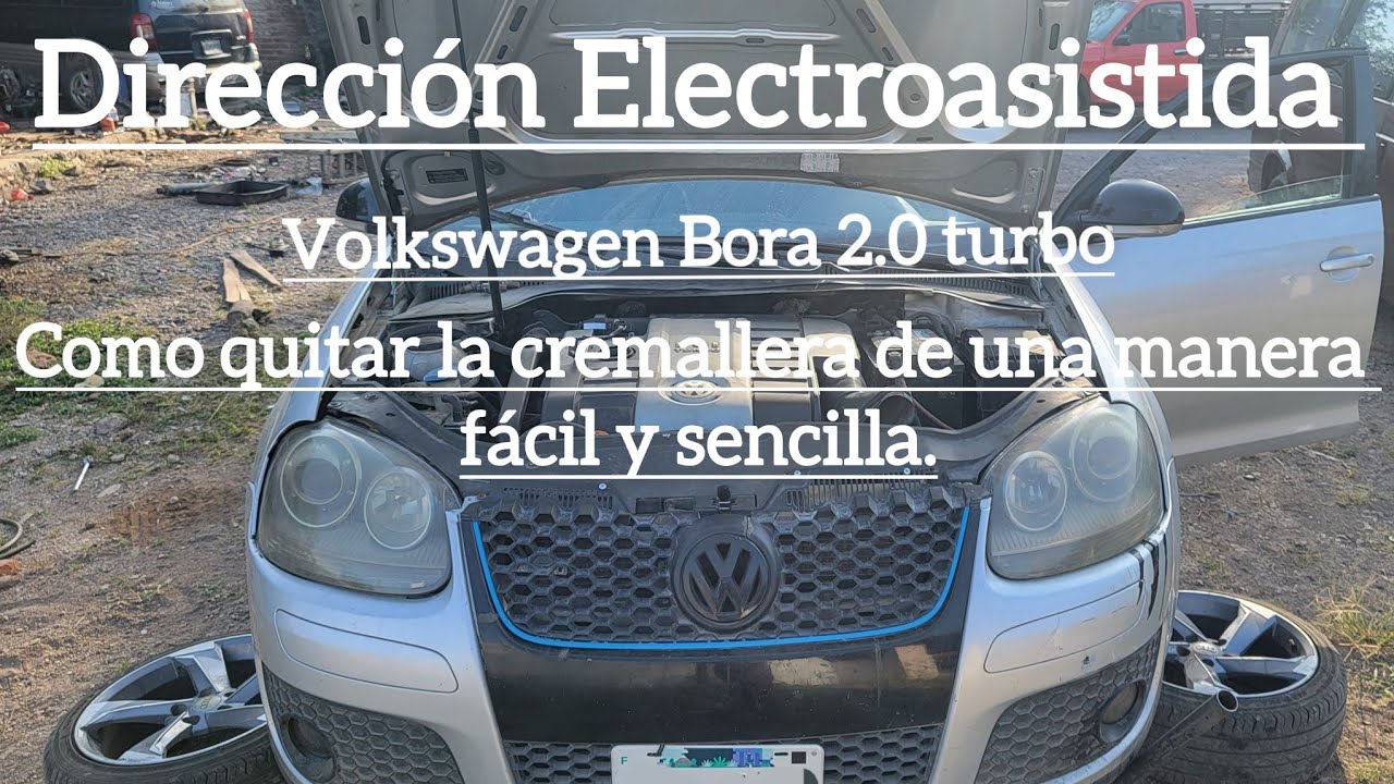 Como quitar la cremallera electroasistida de tu Volkswagen Bora fácil y sencillo