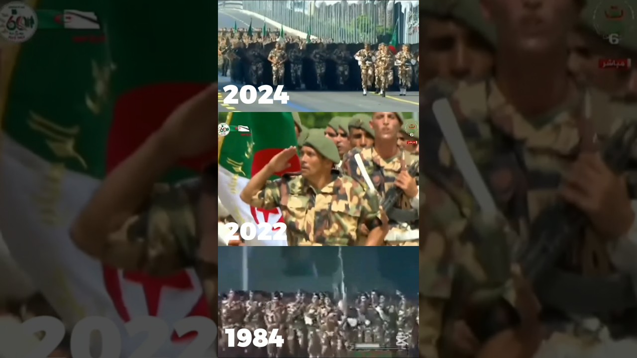 Algerian Special Forces, 1984|2022|2024. #الجيش_الجزائري #shortvideo #algerian_army