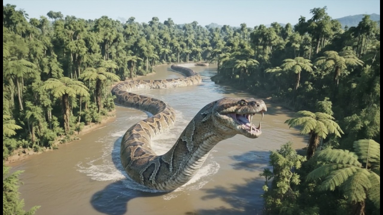 Prehistoric Humans vs  Titanoboa – The Deadliest Battle in Ancient History part 2