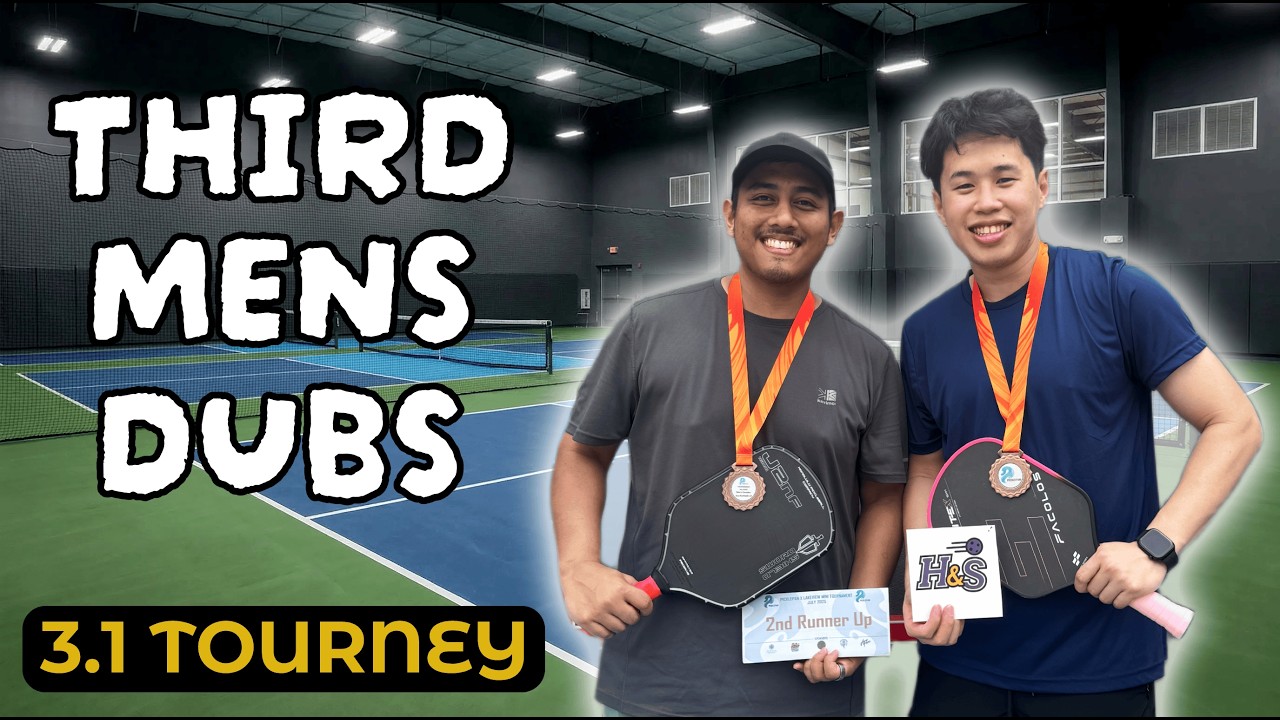 Another Podium in My Third Men's Tourney! - KL, MY