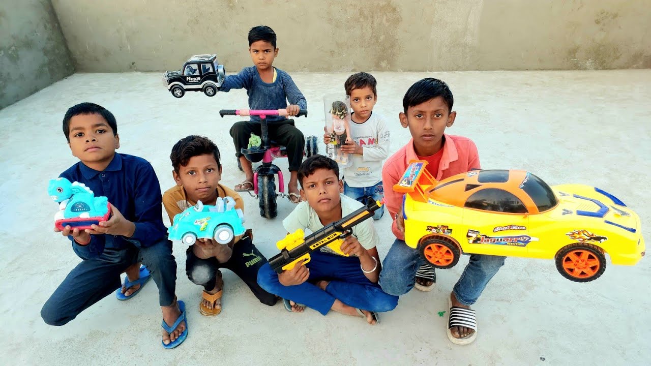 भोला का सब खिलोना बच्चे चुरा के ले गए 😱