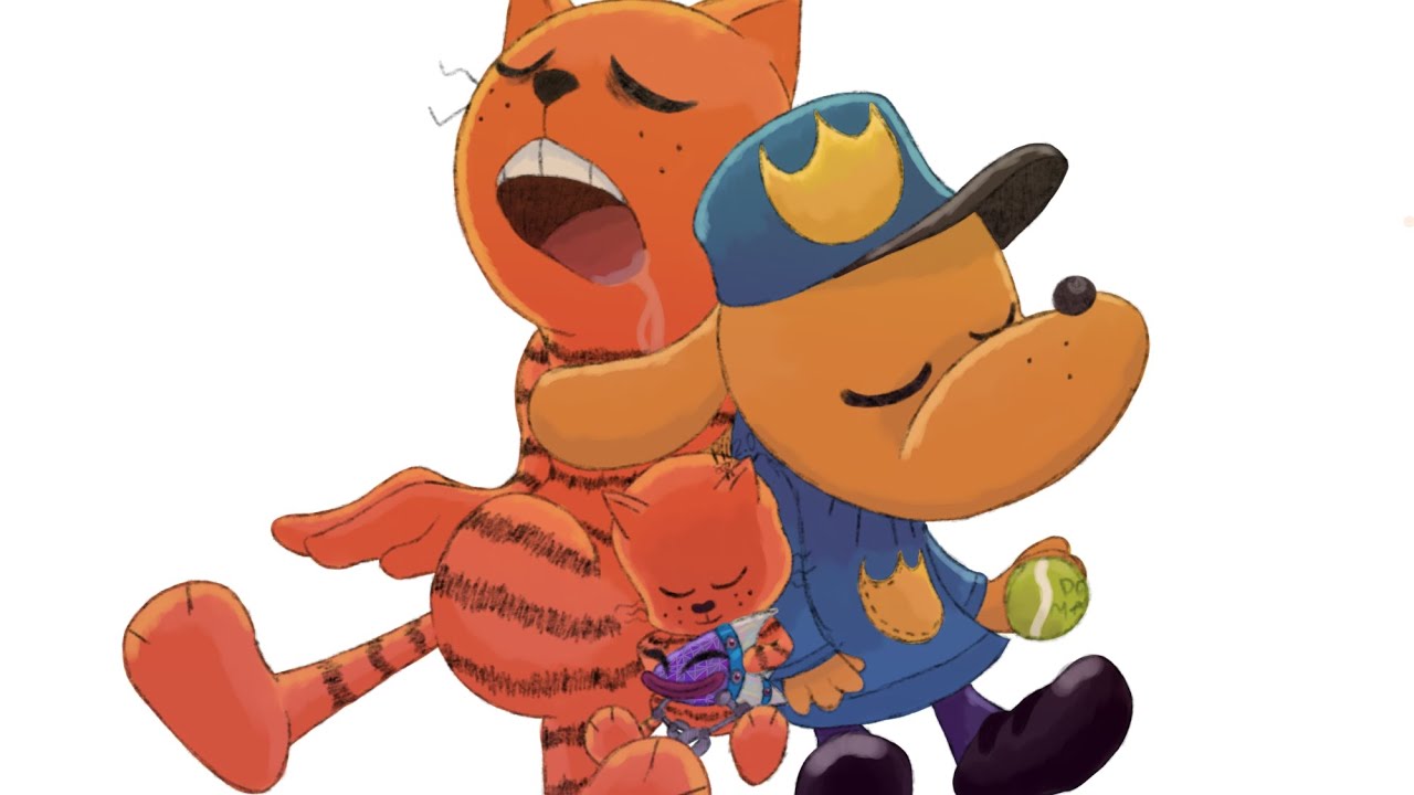 Happy family 💛 | Dog Man Movie - Speedpaint