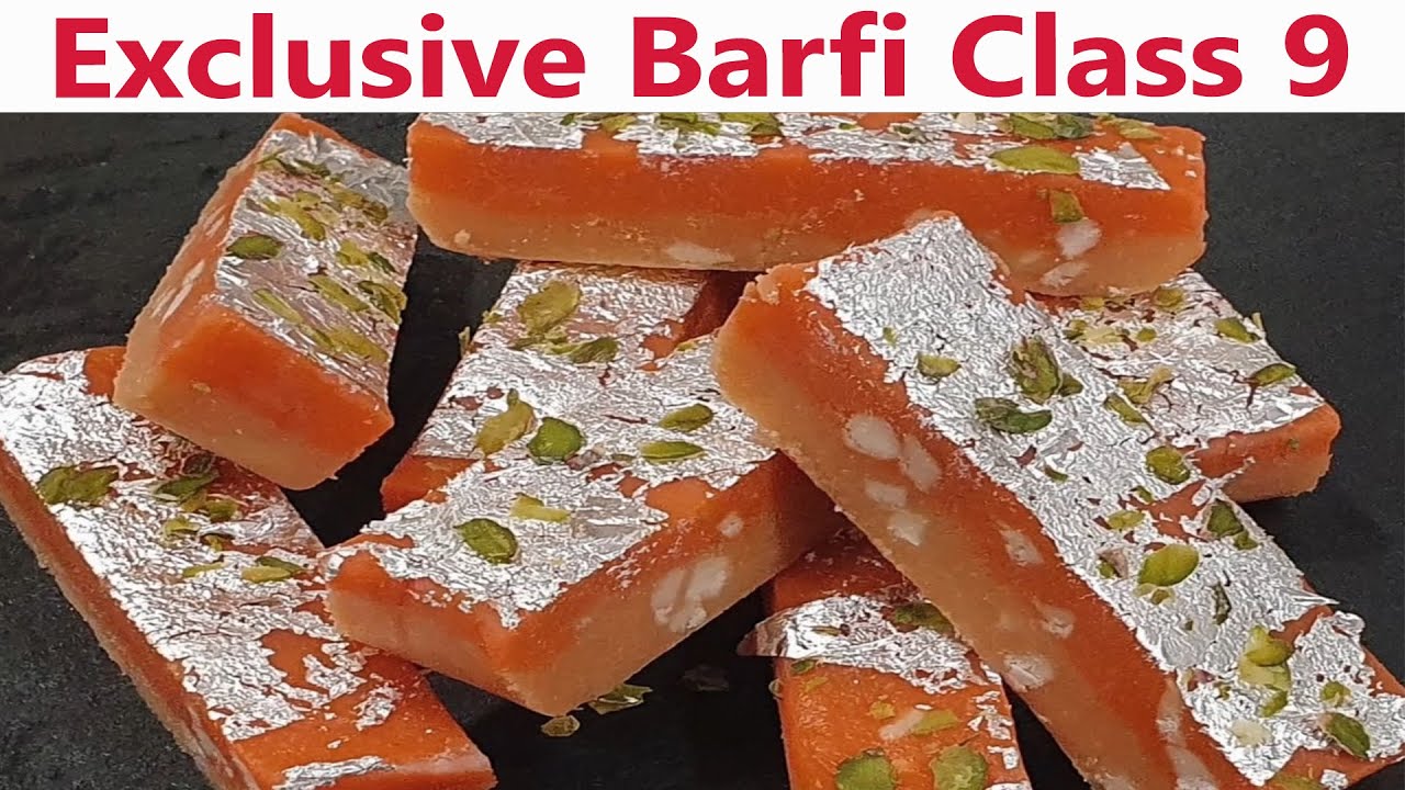 Exclusive Barfi Class 9 | Tangy Orange Barfi | Manisha Bharani Kitchen