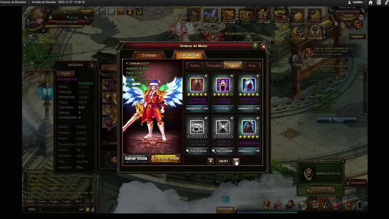 LEGEND ONLINE EVENTO DE NATAL PROJETO 400K A SAGA CONTINUA...