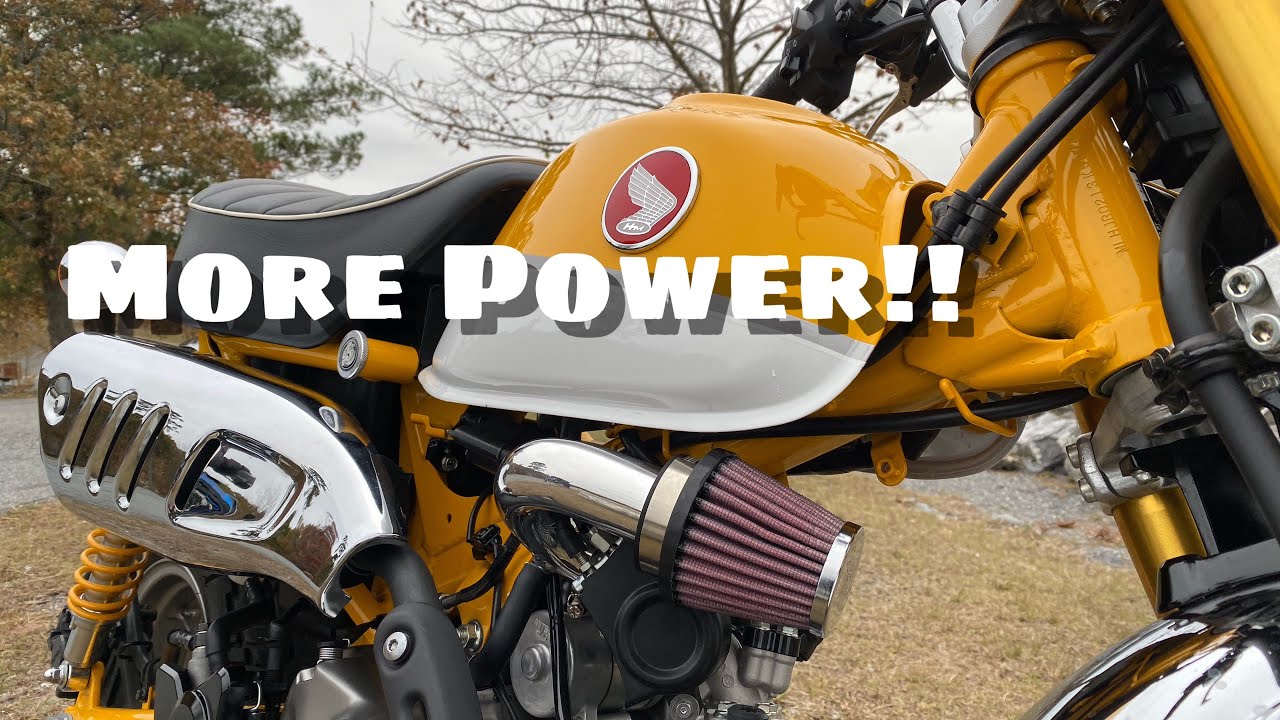 Chimera Short Ram Intake For The Honda Monkey