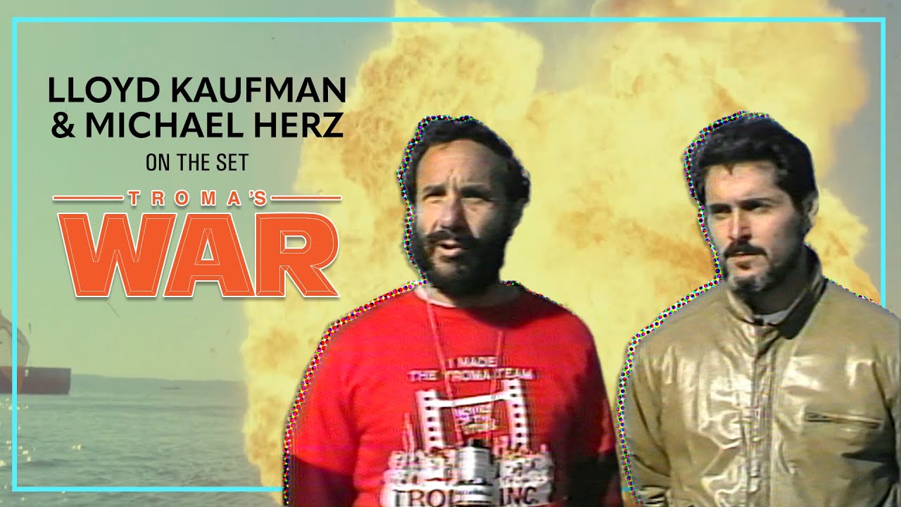 Rare Interview with Lloyd Kaufman & Michael Herz on Set of Troma's War | Troma Video Archive (1987)