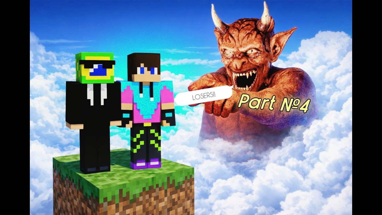 Один блок в Minecraft С Максом (Saym) №4 @Saym