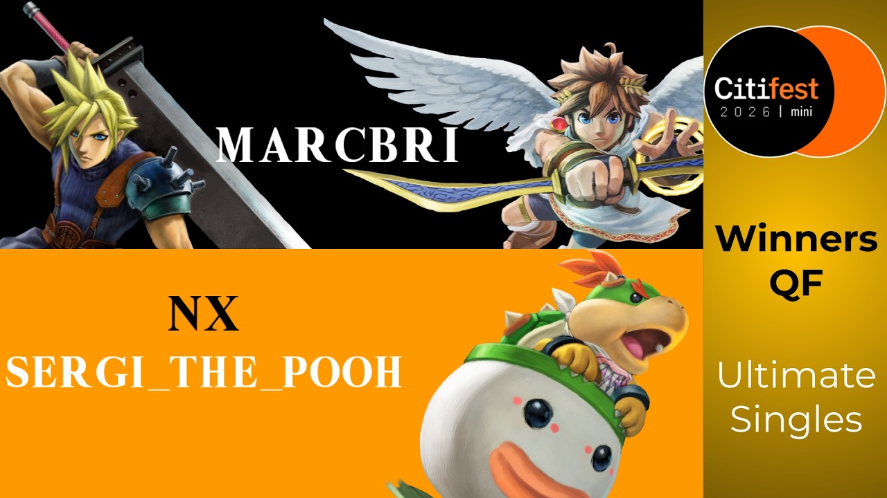 Marcbri (Cloud, Pit) vs. NX | Sergi_The_Pooh (Bowsy) [Winners QF, Citifest Mini, Ultimate Singles]