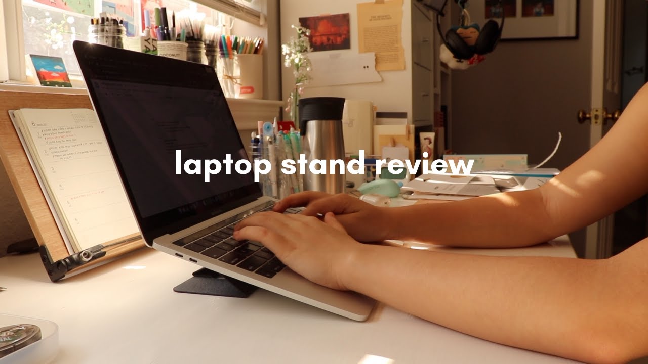 simple study tools for better posture and efficiency (moft invisible laptop and tablet stand review)