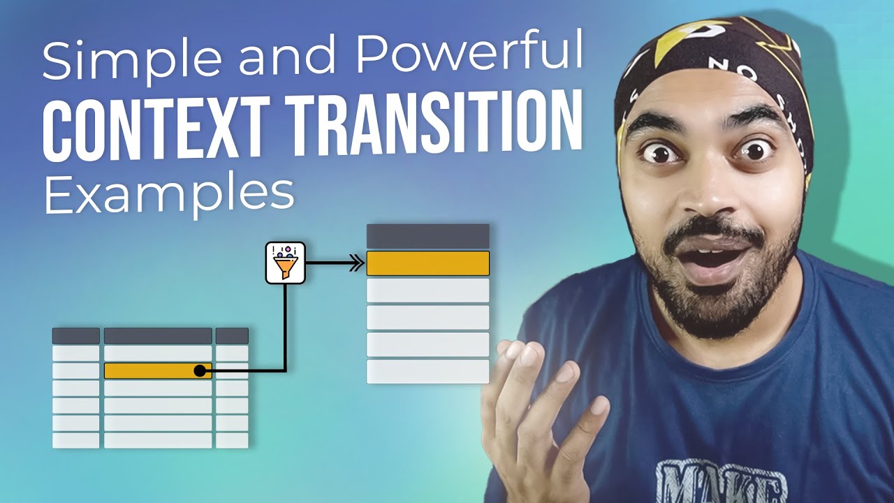 Простые и эффективные примеры перехода контекста в Power BI