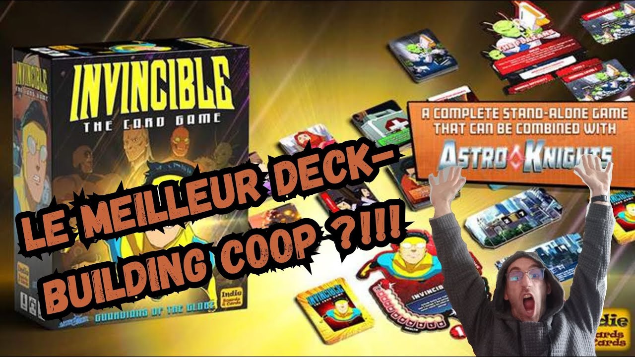 Partie solo de INVINCIBLE THE CARD GAME