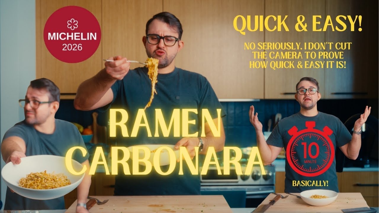 10 Minute Meals: Ramen Carbonara