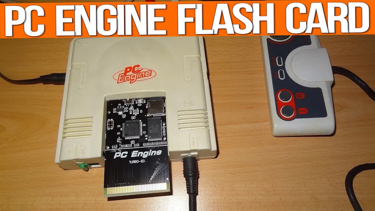 Флеш-карта для игровой консоли PC-Engine Turbo GrafX, игры без ограничений по регионам для PC ENG...