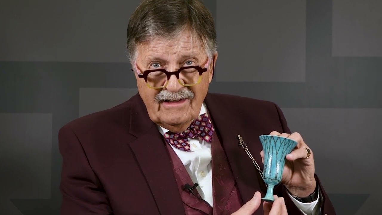 Egyptian Blue-Glazed Faience Chalice Lot 0011with Tim Wonnacott