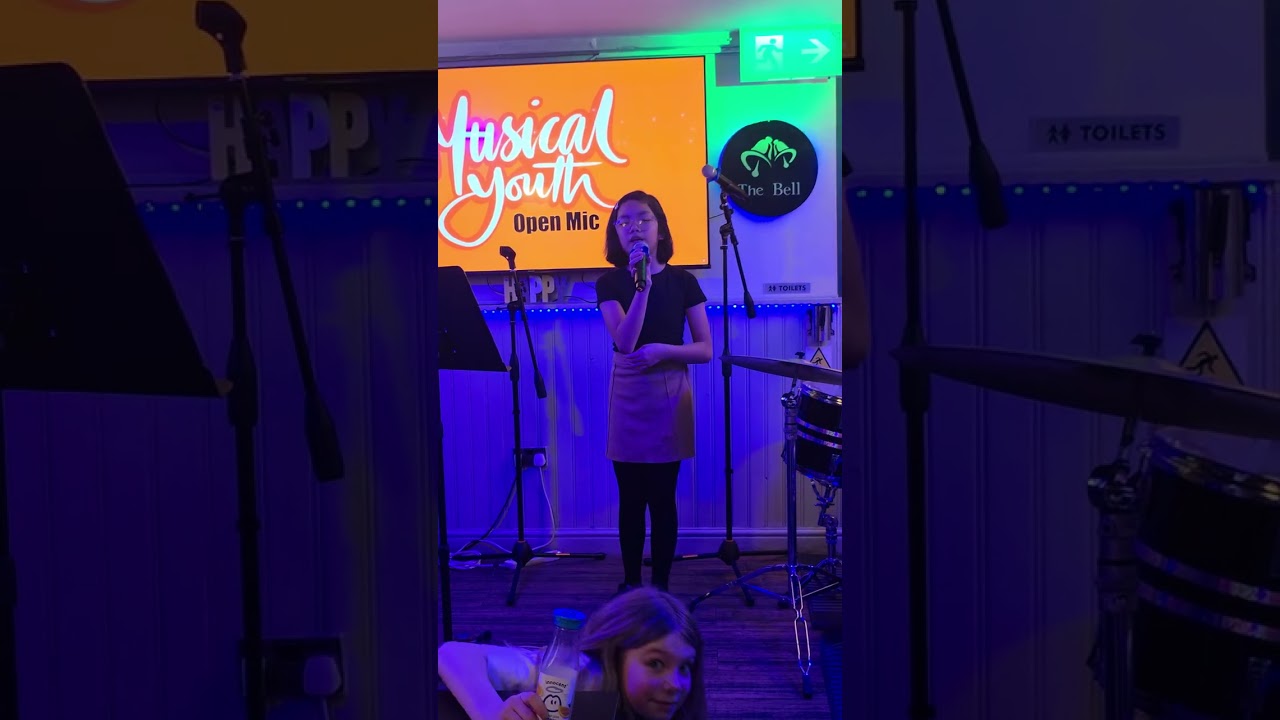 Mia Largado singing 
