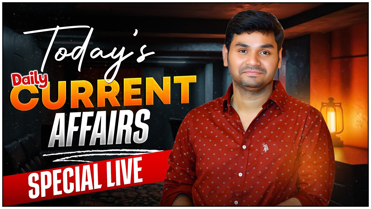 Daily Current Affairs by Praveen Sir | 3 MARCH 2026| Telugu | Latest GK & News Updates