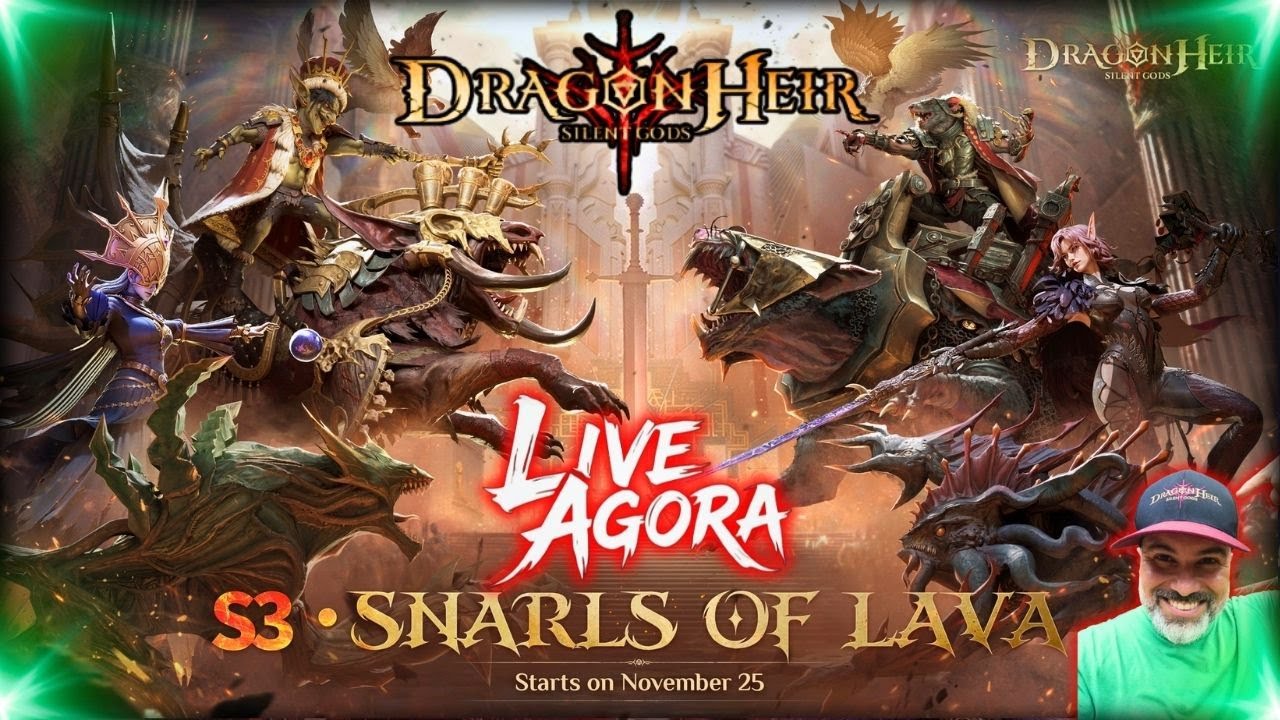 🚨 DAY 1 SEASON 3 🔥 Novos Bosses, Familiars e Recompensas! LIVE Agora no🐉  Dragonheir: Silent Gods 🐉