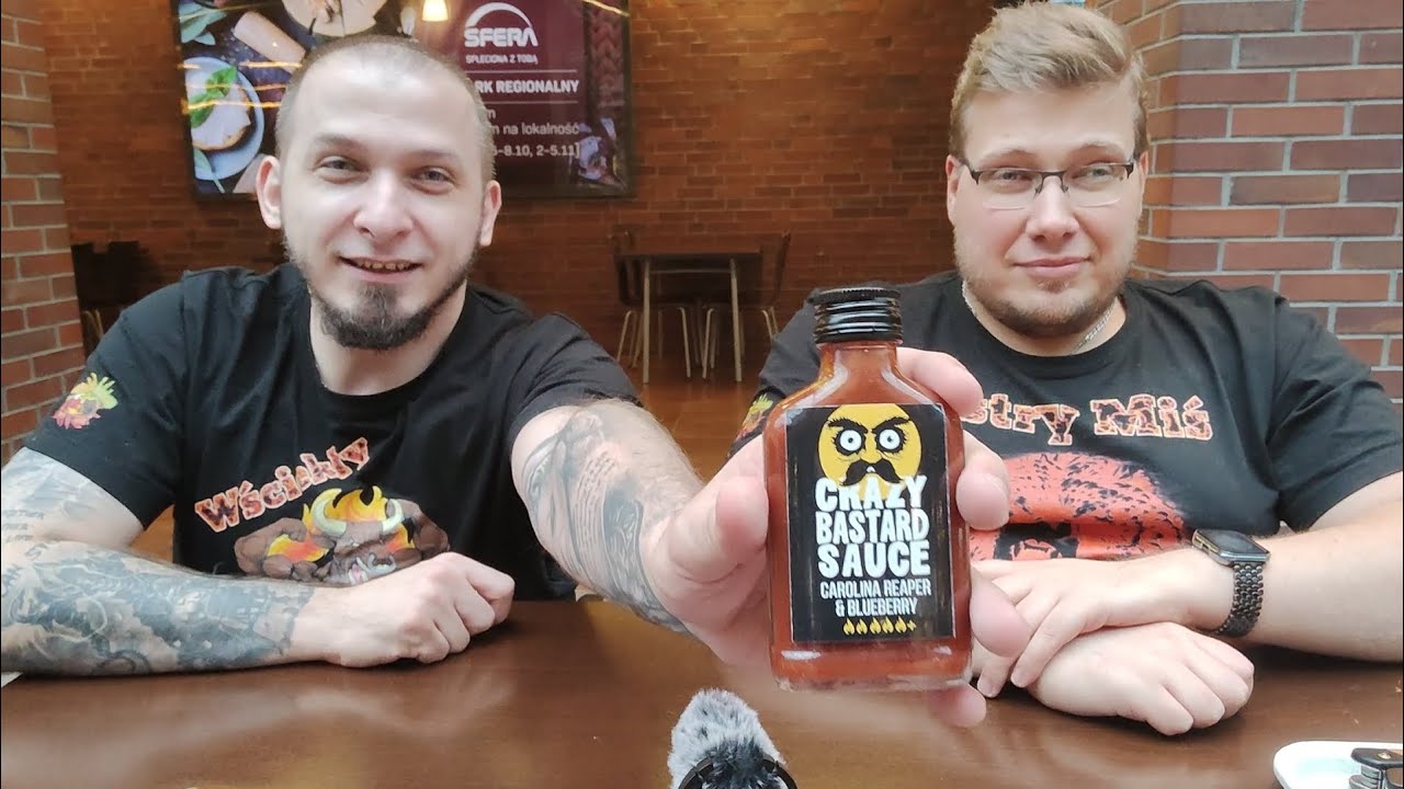 Ostre Testy #30: Crazy Bastard Carolina Reaper & Blueberry