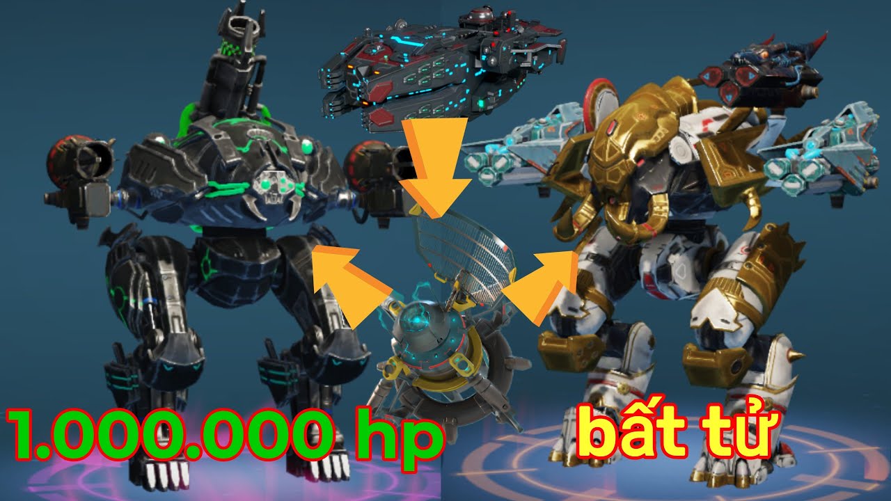 [War Robots] điều không thể thành có thể Fenrir 1tr hp + Ravana bất tử