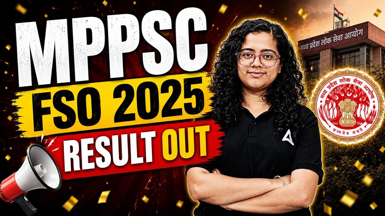 MPPSC FSO Result 2026 OUT | MPPSC FSO Cut Off 2025 | MPPSC FSO 2025 Result | MPPSC FSO 2026 Update?