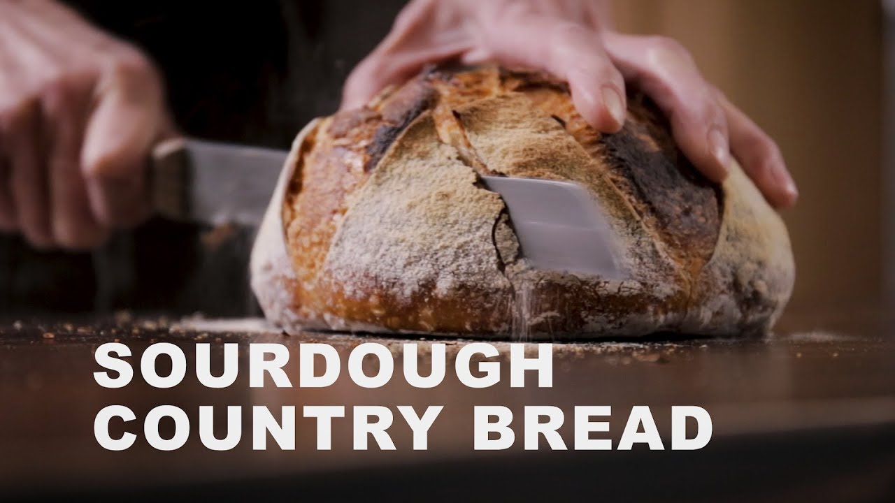 How to make Sourdough Country Bread　自家製天然酵母カンパーニュ
