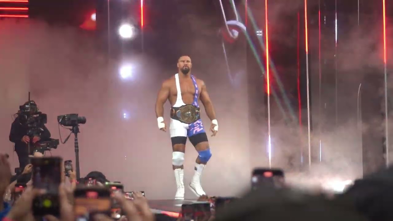 Bron Breakker WrestleMania 41 entrance @ Allegiant Stadium Las Vegas 4.20.25.