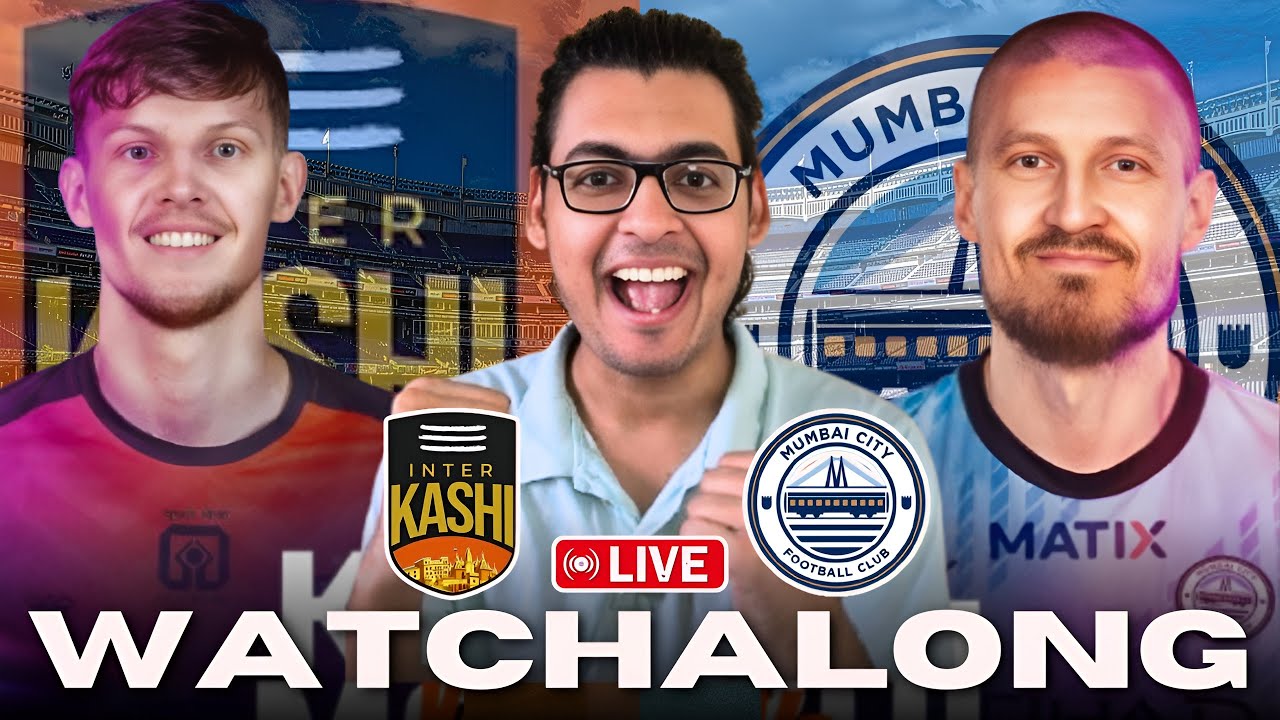 Inter Kashi vs Mumbai City FC LIVE 🔴 | ISL 2025-26 Watchalong | Indian Super League