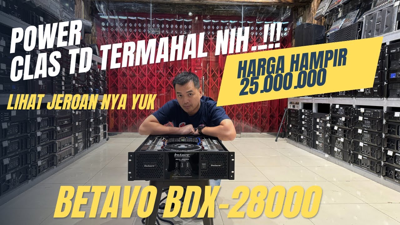 REVIEW BETAVO BDX-28000 CLAS TD TERMAHAL DENGAN DAYA 99% MURNI || 2024