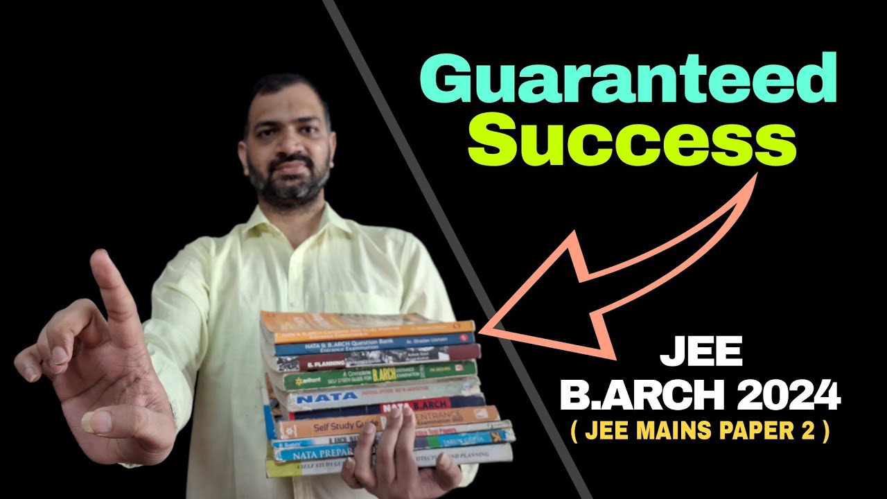 Top Aptitude Books That Guaratees Success in JEE B.Arch 2024