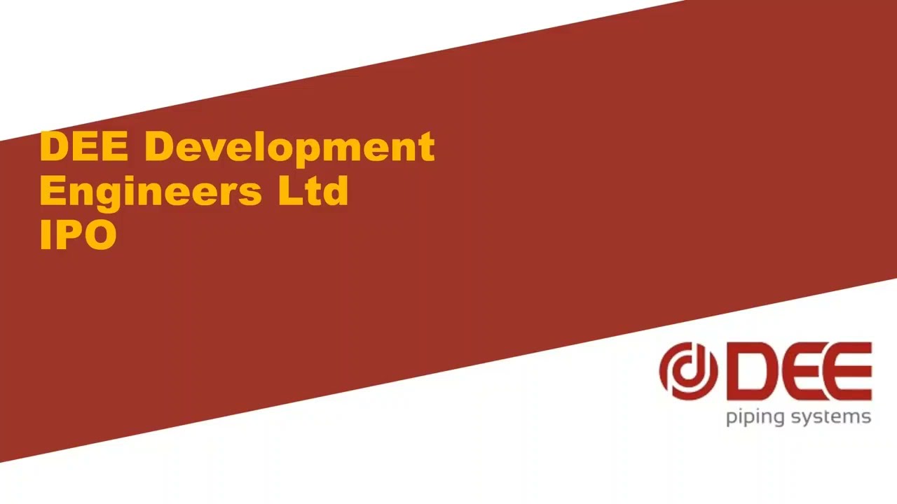 DEE Development Engineers Ltd IPO Analysis.....