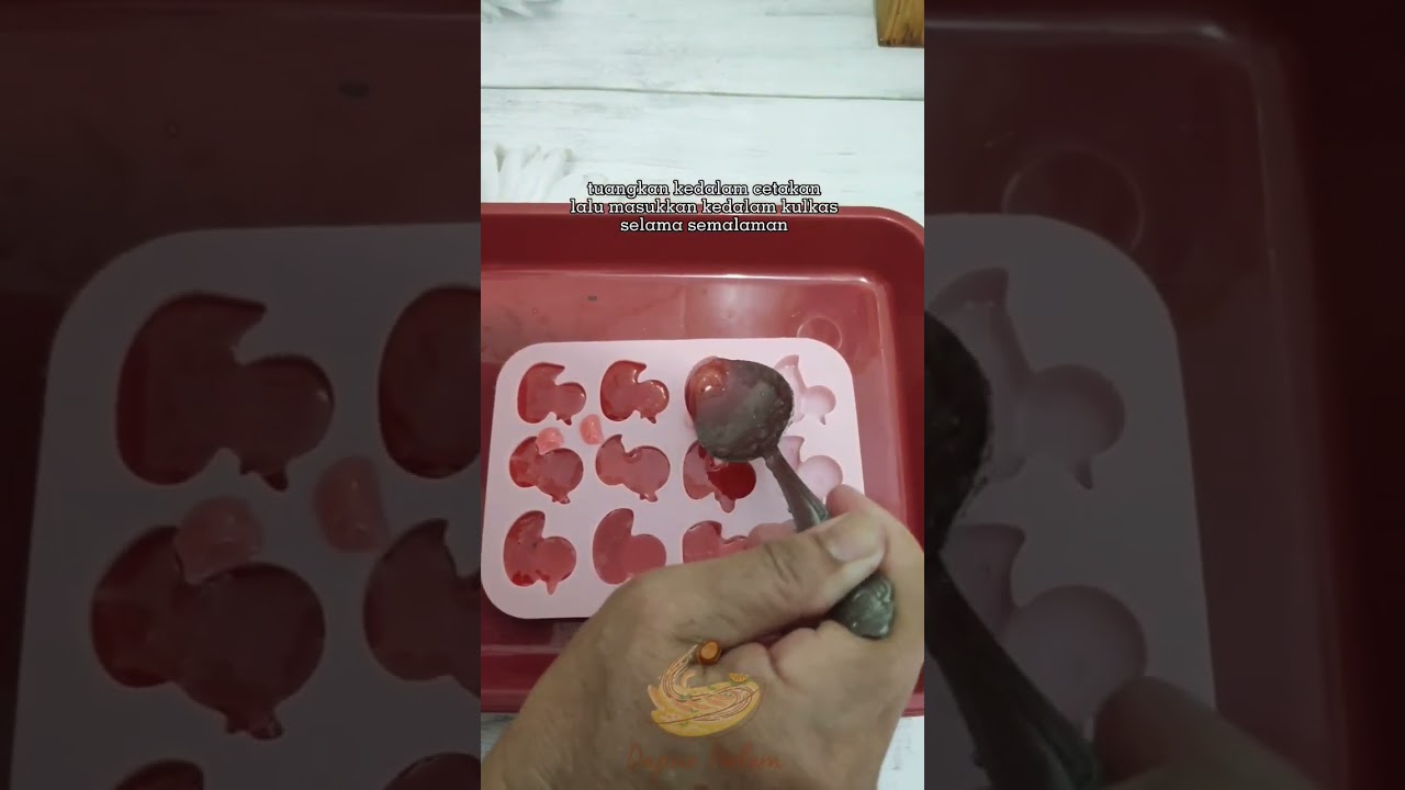 Resep Permen Jelly buah asli #resepcamilan #resepku #reseppermen