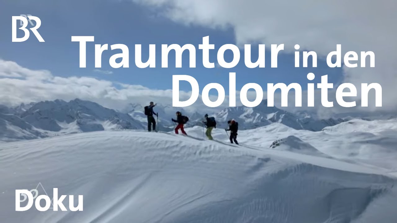 Schneeschuh-Tour in Dolomiten: Unberührte Weiten im Pulverschnee | Bergauf-Bergab | Berge | BR