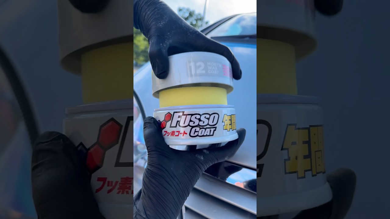 #soft99 Fusso Coat 12 Months Wax Light 😍#autodetailing #aufbereitung