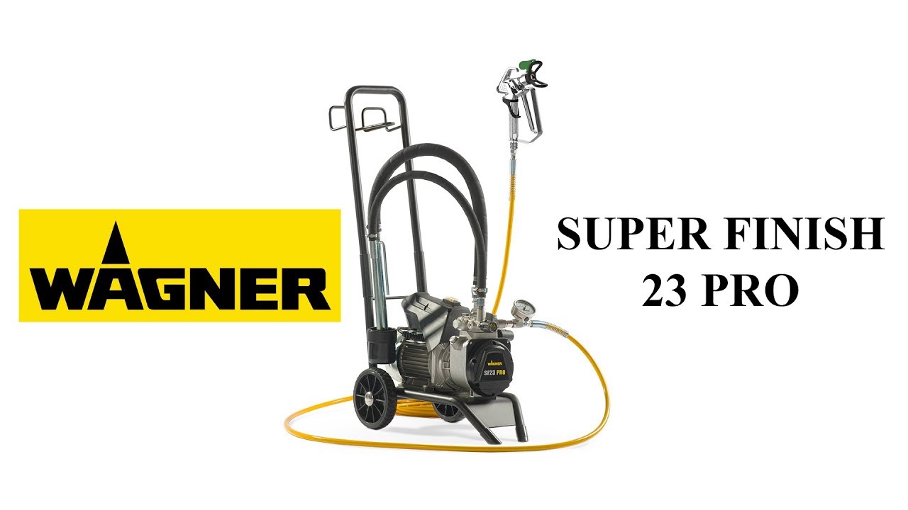 Wagner Super Finish 23 PRO. Video 1 Montaje de equipo