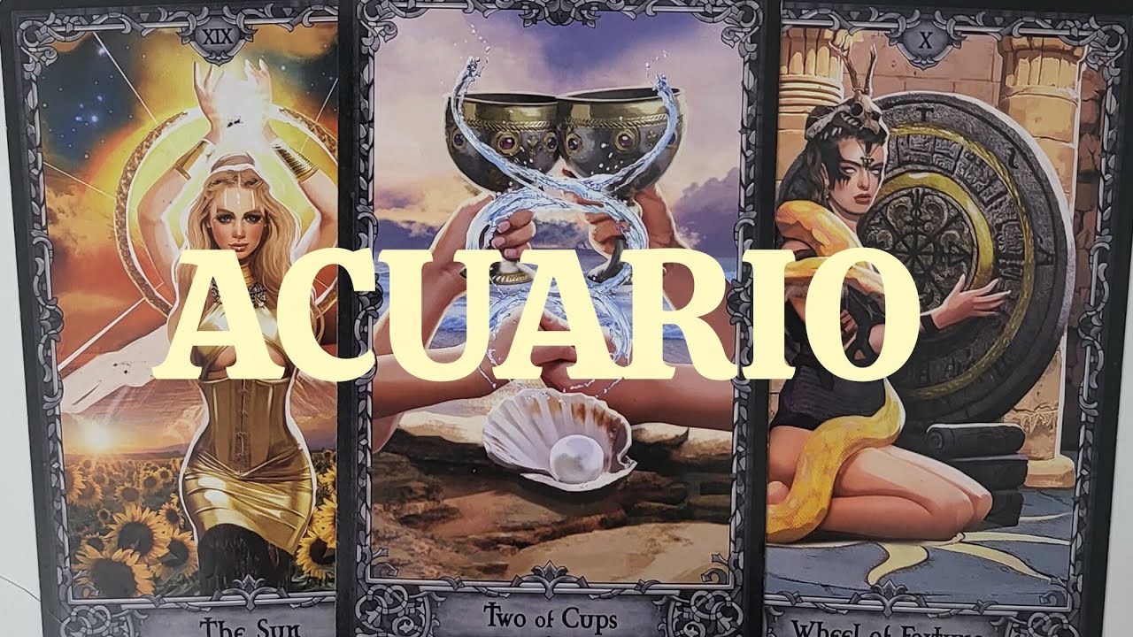 ACUARIO♒️ ULTIMO MINUTO!! Lo celebrarás por todo lo alto !! Un amor deseado
