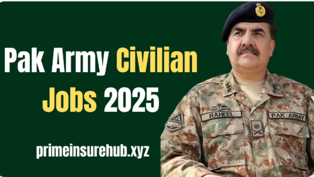 Pak Army Civilian Jobs 2025 &ndash; Apply for Clerk, Driver, Cook