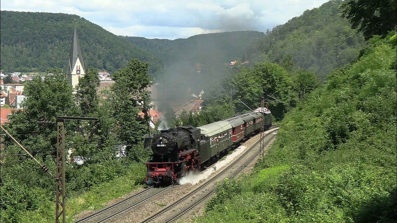 50+1 Jahre Ulmer Eisenbahnfreunde | Volldampf an der Steige (4K)