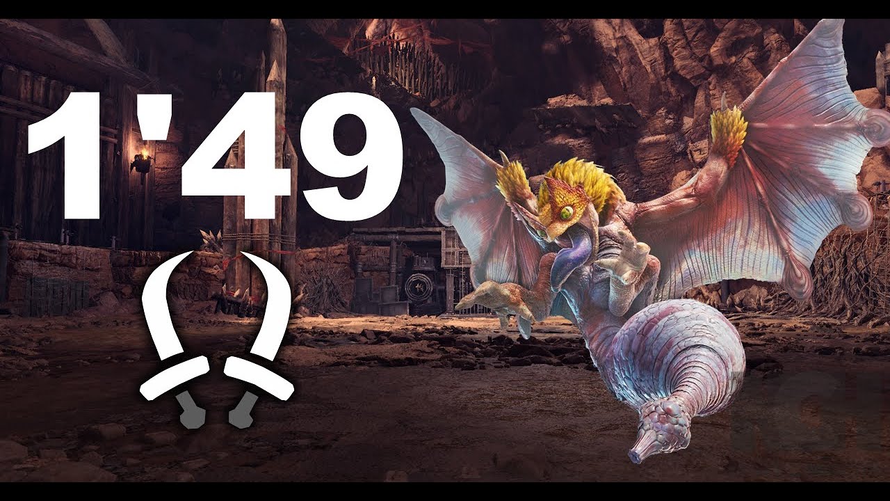MHWIB - Coral Pukei-Pukei - Solo Dual Blades 1'49