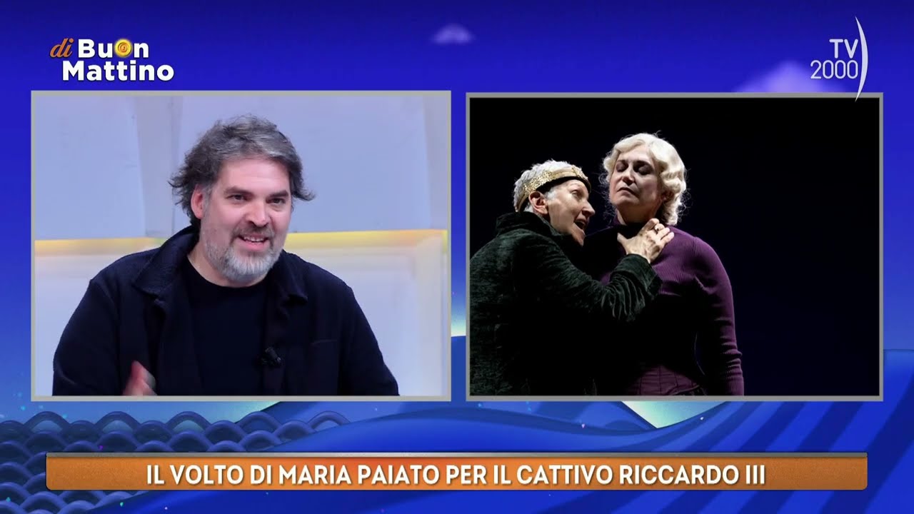 Di Buon Mattino (TV2000) - Il regista Andrea Chiodi racconta “Riccardo III” di Shakespeare