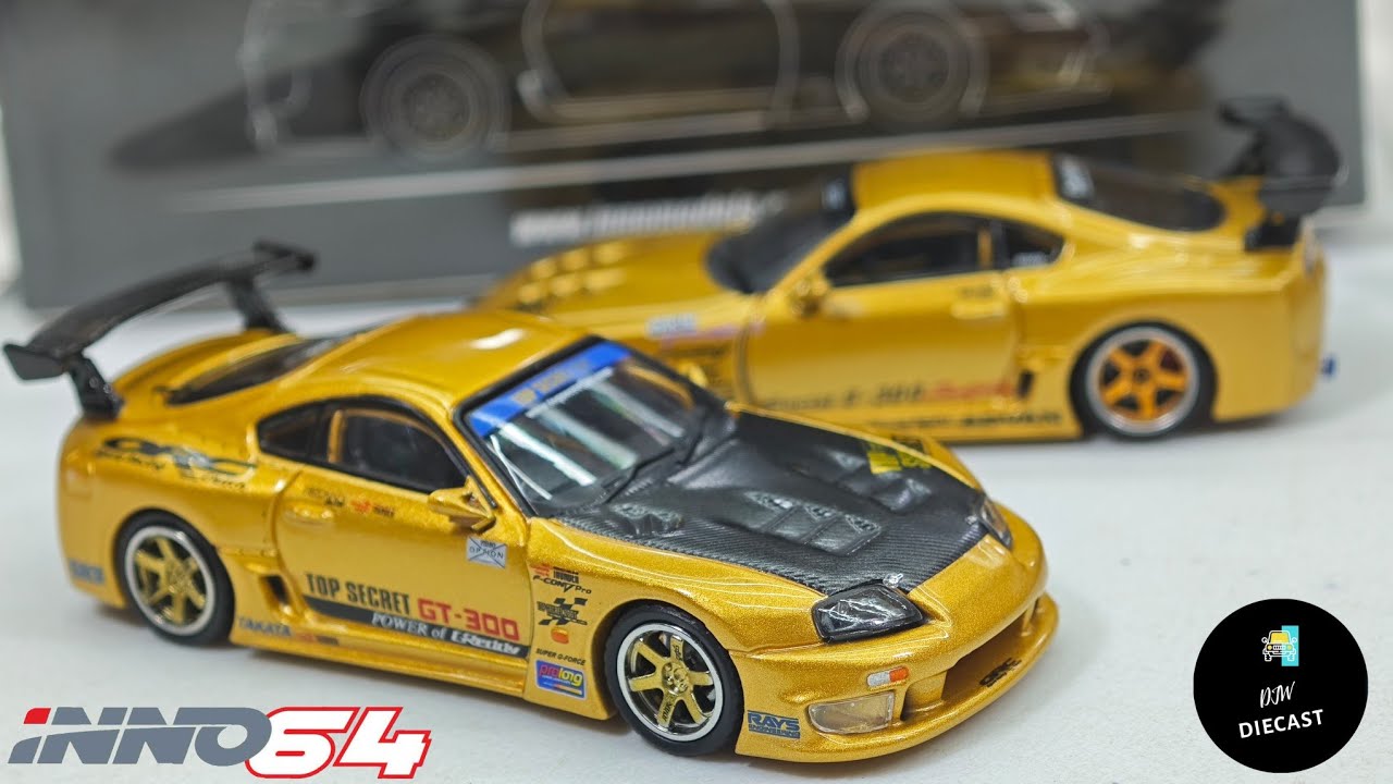 Toyota Supra Top Secret GT300 by Inno64 | UNBOXING and REVIEW