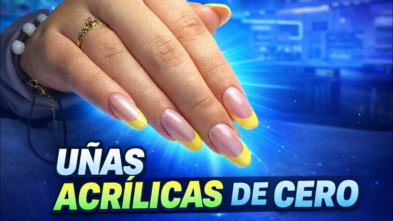 UÑAS ACRÍLICAS DESDE CERO 💅 Paso a Paso para PRINCIPIANTES