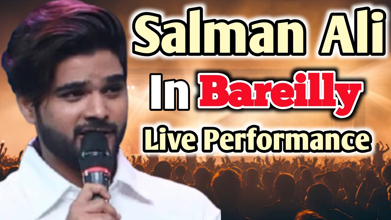 Salman Ali Indian idol winner | Live in Bareilly | Live Performance