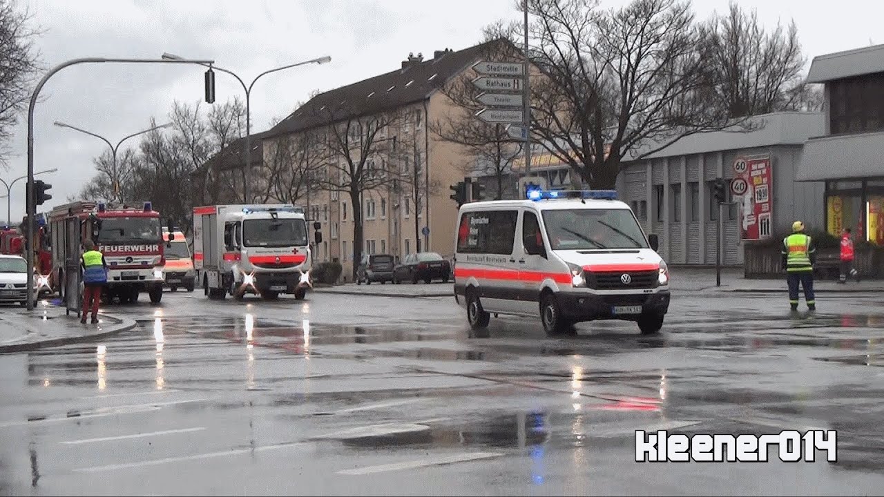 Explosion in der Freiheitshalle Hof [Großübung]