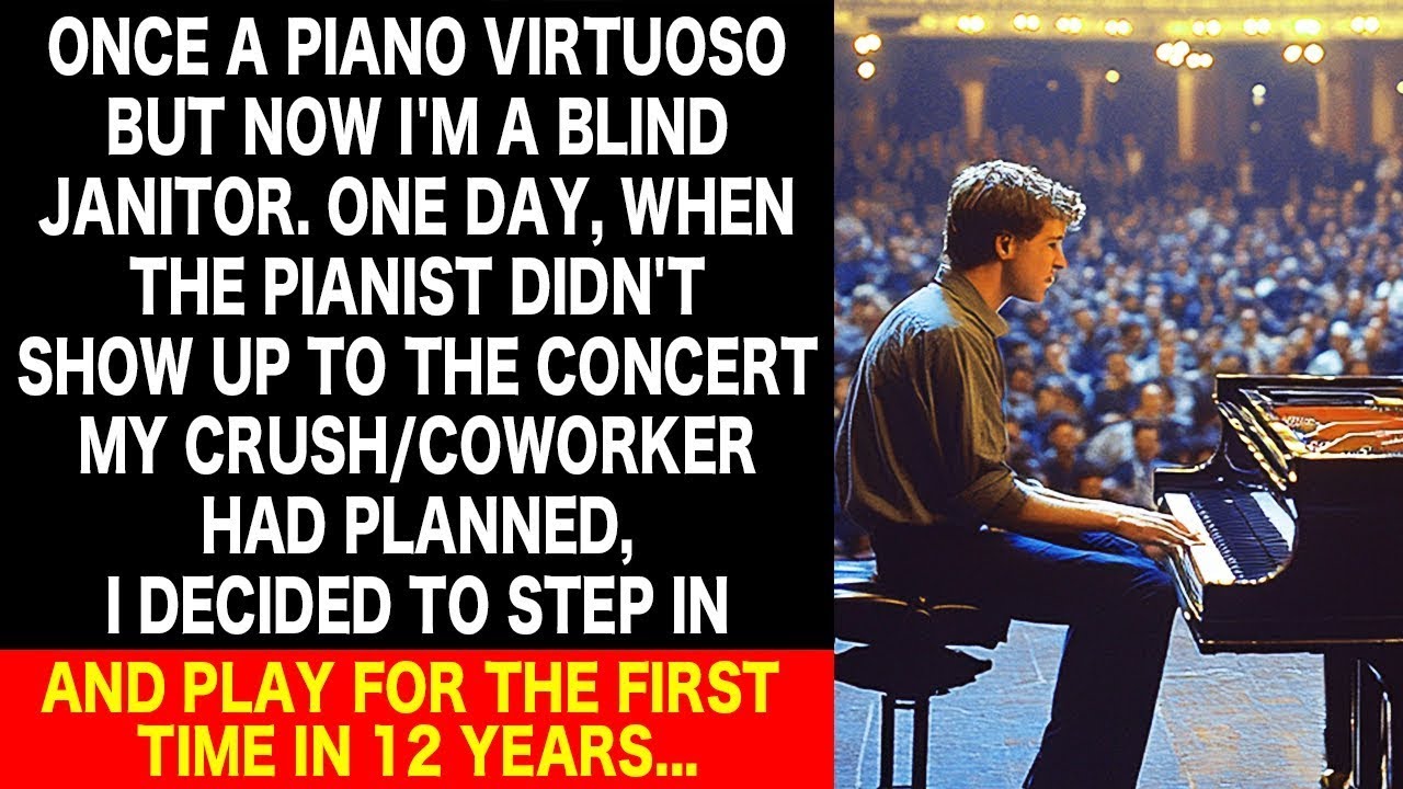 When a blind janitor revealed his true identity in front of his crush... | revenge reddit