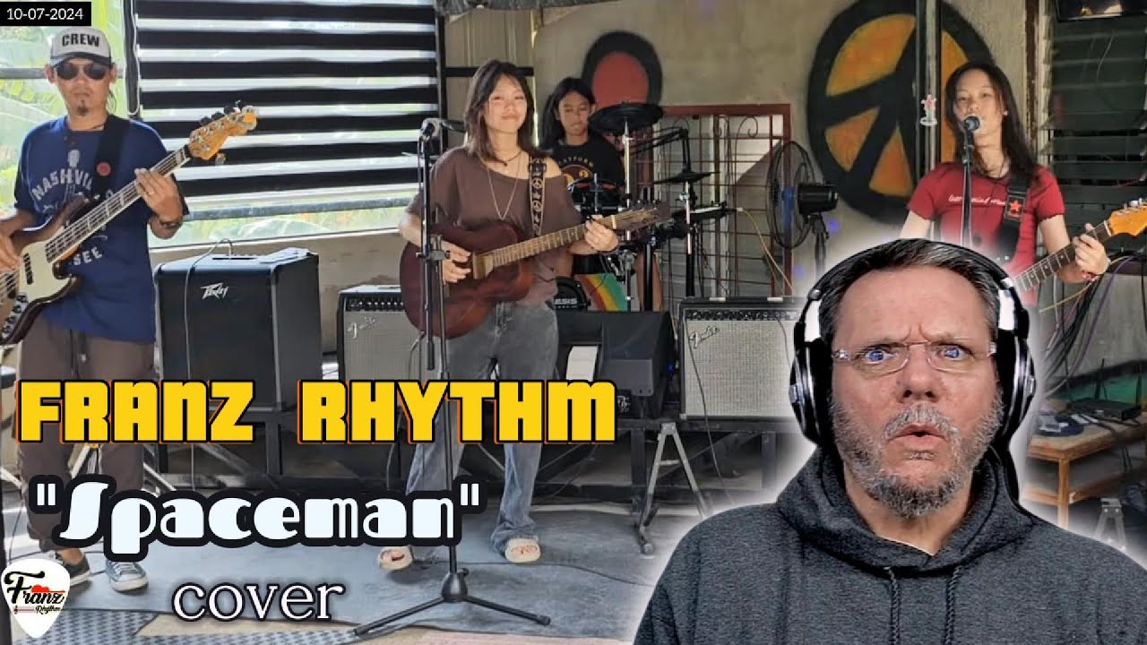 Franz Rhythm | SPACE MAN  (4 NON BLONDES Cover) | First Time Reaction