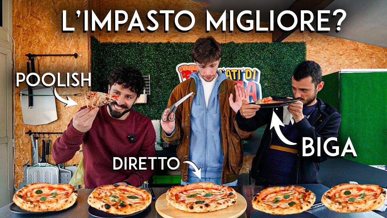 BIGA vs POOLISH vs DIRETTO - Qual è l'impasto migliore? - BLIND TEST